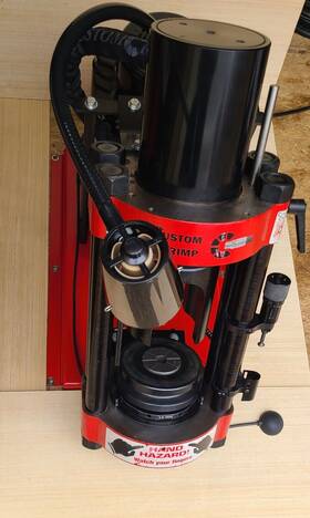 D206m-110-1 Custom Crimp Hydraulic Hose Crimper D206m Used