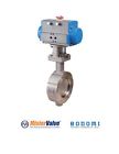 Da9100 Bonomi Butterfly Valve With Double Acting Actuator To Size
