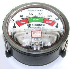Dwyer 12-194003-01 Bebco Magnehelic Differential 0-.5 Pressure Gage