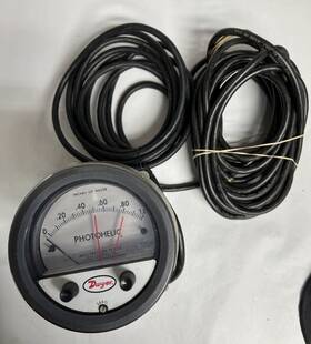 43001c Dwyer 43030 Capsu-photohelic Gauge 1/4 Inch Npt 0-1.0 Inches Of Water With Cable
