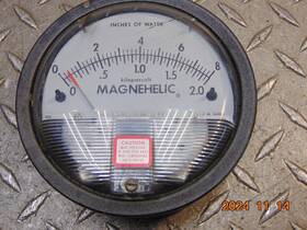 2008d Dwyer Instruments Magnehelic Pressure Gage 0-8 Inches Of Water 0-2.0 Kilopascals