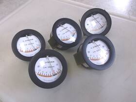 2-5001 Dwyer N16t Mini-helic Ii Gage Gauge 0-1.0 H2o Water Column Set Of 5