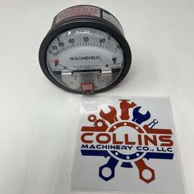 W39q-bb Dwyer Magnehelic Pressure Guage Max 15psig W521 Bb Used W39q