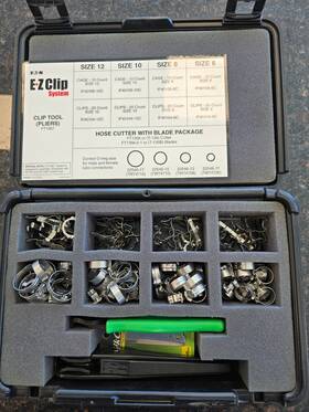 15-3013 Eaton 666501105141 Aeroquip Ez-clip And Cage Assortment With Tools - Ff12139 Mei 8420ez
