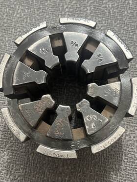 T-400-3c Eaton Weatherhead Coll-o-crimp Collet / Die. Used