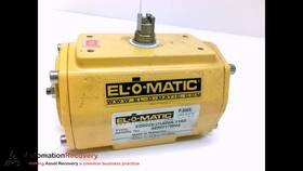 Ed0025.u1a00a.11k0 El-o-matic Double Acting Actuator Max Pressure See #203893