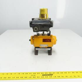 Es0065.u2a04a.14k0 El-o-matic Pneumatic Valve Actuator 116psi With Beacon Indicator