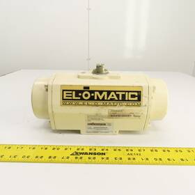 Es0200u2a06b22k El-o-matic Pneumatic Valve Actuator 10 Bar Max