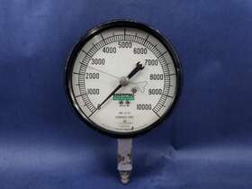 31-102 Enerpac Vintage 1980 Mod 10 000 Hydraulic Gauge Stainless 6.5 Inch Steam Punk