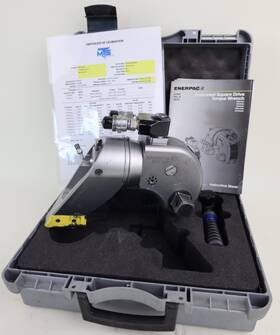 Dsx3000 Enerpac Hydraulic Torque Wrench 3 233 Ft Lbs 1in Drive Calibrated