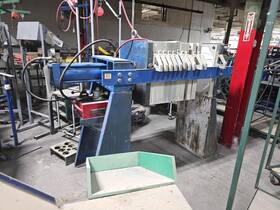 Esfp003630 Enviro Solutions Fp-84 Used 3 Cuft 630mm Filter Press