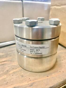 Ss316l Equilibar 11509 Preowned Back Pressure Regulator Model Ss316l/pi/fkm 2000 Ps
