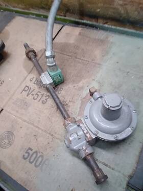 71215-d Equimeter Regulator With Asco Solenoid
