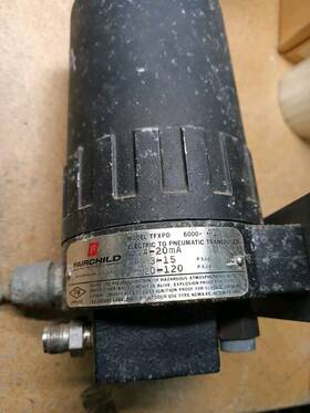 6000-41 Fairchild Tfxpd Electric To Pneumatic Transducer