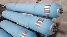 Fch937625-a Fch / Parker 50l Hydraulic Accumulator 360 Bar 5200 Psi