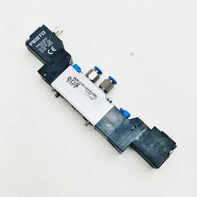8-p-b-110ac Festo 173065 Mebh-5/3g-1/8-p-b-110ac Solenoid Valve With 2 Coils Mseb-3-110v