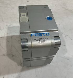 Aevu-100-10-p-a Festo Pneumatic Compact Air Cylinder C2h