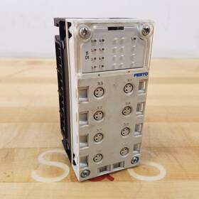 Cpx-ab-8-m8 Festo Manifold Terminal Block With Cpx-ge-ev 8 Socket - Used