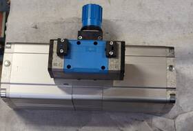 Dpa-100 Festo Pressure Booster Withvalve And Regulator Used Free Ship Loc Shlf 1