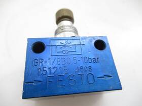151215 Festo Gr-1/8-b One Way Flow Control Valve