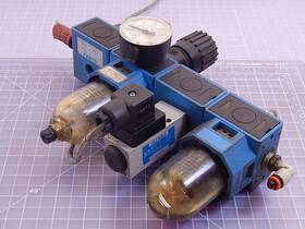 4-s-b-npt Festo He-1/4-s-b Frc-c-1/4-s-b-npt Pneumatic Regulator Set Lock T98260