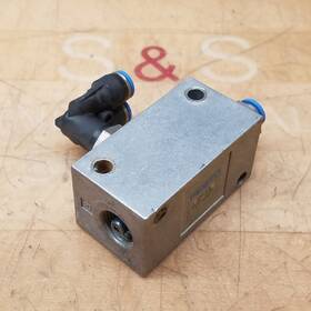19294 Festo Vad-3/8 P708 Vacuum Generator 1.5-10 Bar - Used