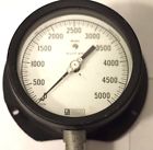 45-0-5000 G15-100 Weksler Gauge 0-5000 Psi