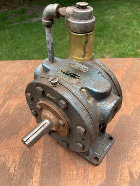 1550-v39a Gast Vintage Mfg. Corp. Rotary Vane Pneumatic Air Motor Vacuum Pump