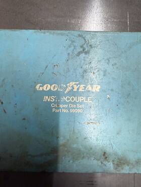 99090 Goodyear Insta Couple Hydraulic Hose Crimper Die Set