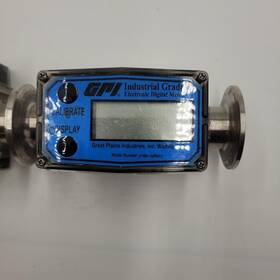 S07t Gpi Electronic Digital Meter 3/4 Inch Tri Clover Model