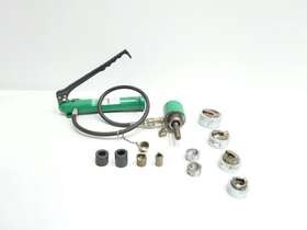 7506 Greenlee Hydraulic Knockout Punch Set