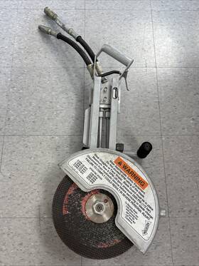 H6245 Greenlee Fairmont Hydraulic Concrete Cut Off Saw Model # Demo Tool