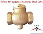 Gv12 Ei New Cast Brass Horizontal Check Valve Air 724453991202