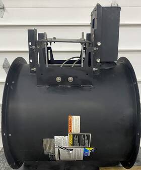 Tbi-ca-3h20-20 Hartzell Greenheck Tube Axial Blower Fan Aluminum Paint Booth Exhaust 20 Inch