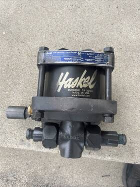 Aw-35 Haskell Haskel Pumping Unit 5700psi Nsmp