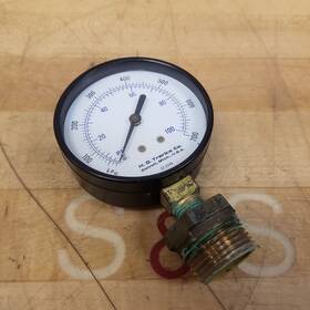 52-2249 Hd Trerice Pressure Gauge 0-100 Psi 0-700 Kpa - Used