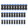 Hilitandb5eqs9cox5 Hilitand Pcs Straight Push Connectors Plastic Quick Release 689990346826