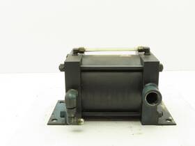 N-4-4-x Hydro Line Ty-6x6 Hydraulic Pressure Intensifier Multiplier Rodless Cylinder