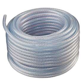 1531058100 Hydromaxx Vinyl Tubing 5/8 Inch I.d. X 3/4 O.d. 100ft Braided Clear Non Toxic