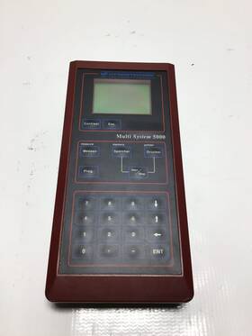 3160-00-53 Hydrotechnik 0115 Multi System 5000 Hydraulic Data Logger Analyzer