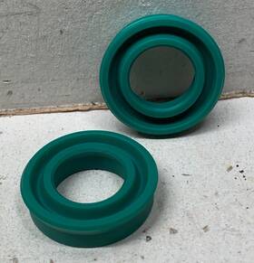 Ilokeen 8x30x8 High Pressure Hydraulic Cylinder U Cup Pu Rod/piston Seals 18mm-30mm-8mm 2 Pack