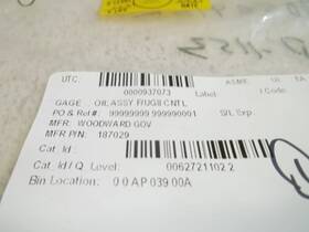 Mros3004505-187029 Industrial Mro Woodward 187029 Oil Gage Unmp