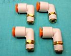 Kq2l-07-34s Smc Lot Of One Touch Male Elbow Fittings Tube Npt