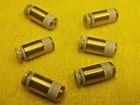 Kq2s04-01s Smc Lot Of One Touch Straight Male Fittings Mm Tube