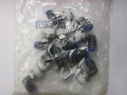 Kql06-03s-x2 Smc Bag Of Pneumatic Tubing Fittings Elbow Thread New