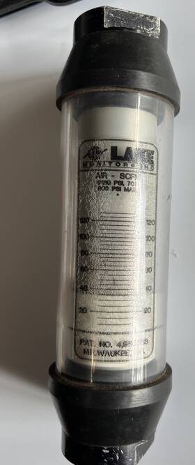 G3a-4ab-10-s679502 Lake G3a-4ab-10-s679 Pneumatic 3/4 Inch Npt Gas Meter Used