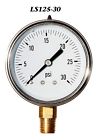 Ls125-30 Liberty Pneumatic New Hydraulic Liquid Filled Pressure Gauge Psi