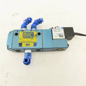 811c-pm-s11ca-152 Mac 5/2 Position Pneumatic Valve Single Solenoid 120v