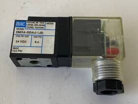 Dm3a-ddaj-1jd Mac Solenoid Valve 24 Vdc 120 Psi