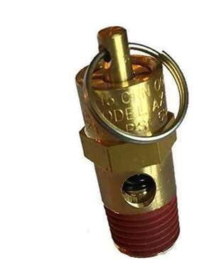 Made In Usa 795525335033 New 1/4 Inch Npt 140 Psi Air Compressor Safety Relief Pressure Valve Tank Pop Off